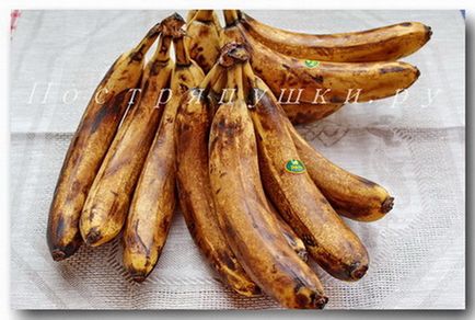 Fagyasztott banánt - a recept egy fotó