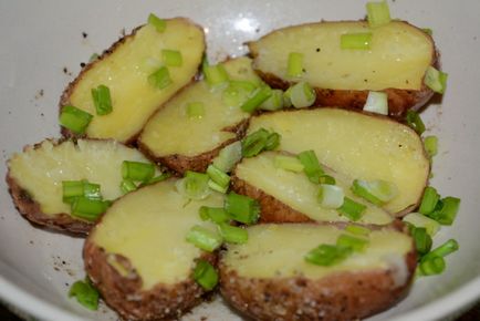 Gyors sült krumpli a mikrohullámú - milyen finom sült krumpli mikrohullámú sütőben héjában,