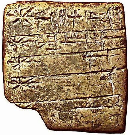 Mi ékírásos ékírásos mezopotámiai