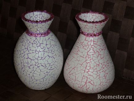A dekoráció vázák kezüket - az elképzelések és mesterkurzusok