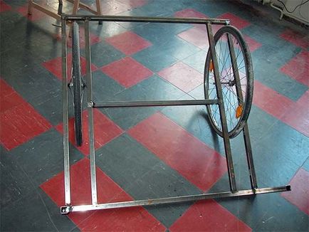 Készíts egy háromkerekű felnőtt kerékpár