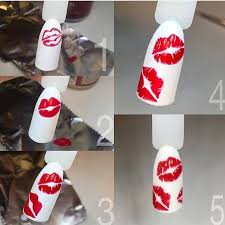 Nail design Valentin nap (Szent) Nail design Valentin nap