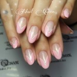 Nail design Valentin nap