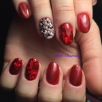 Nail design Valentin nap (Szent) Nail design Valentin nap