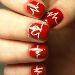 Nail design Valentin nap (tervezés) Nail design Valentin nap