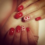 Nail design Valentin nap (Szent) Nail design Valentin nap