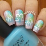Nail design Valentin nap (Valentine) Nail design Valentin nap
