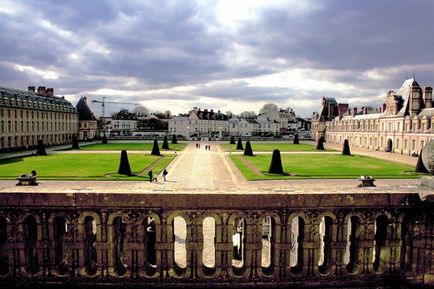 Palota Fontainebleau Franciaország, Franciaország moya