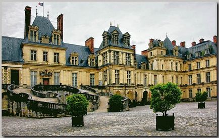 Palota Fontainebleau Franciaország, Franciaország moya