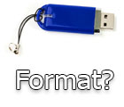 USB flash meghajtó (HDD) kért formában, és rajta volt a fájlokat (adatok)