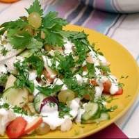 Gyümölcs saláták - (több mint 47 receptet) a fotók