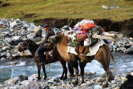 Tien Shan hegységben (adatbázis bányászati talajkutatók jelent) Tien Shan hegységben