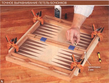 A játék a backgammon saját kezűleg a méret és rajzok