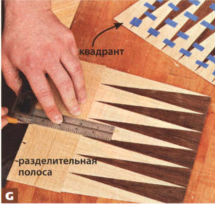 A játék a backgammon saját kezűleg a méret és rajzok