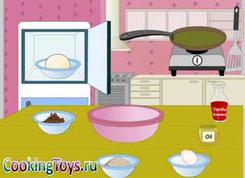 Játékok a lányok készülnek étkezés Sara főzőbemutató Online