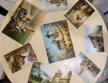 Útmutató a ragasztás decoupage kártyák - tisztességes iparos - kézzel készített, kézzel készített