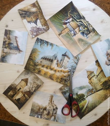 Útmutató a ragasztás decoupage kártyák - tisztességes iparos - kézzel készített, kézzel készített