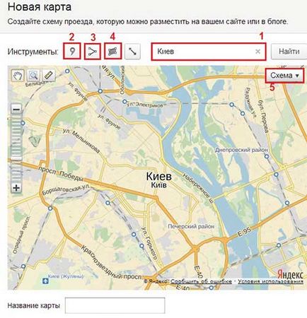Hogyan adjunk egy oldaltérkép a Yandex