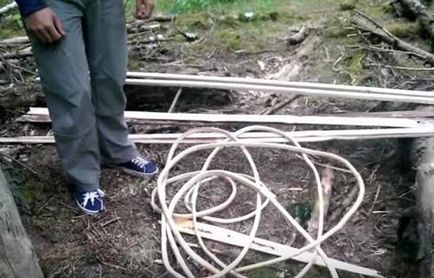 Hogyan lehet a kajak kezével szántóföldi körülmények között - találmány (kenu) Hogyan készítsünk egy kenu kezük szántóföldi körülmények között - találmány