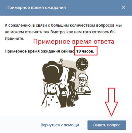 Hogyan lehet kapcsolatba lépni támogatás VKontakte (oktatás)