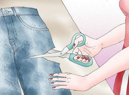 Hogyan lehet csökkenteni a farmer nadrág, hogy női vagy férfi rövidnadrág