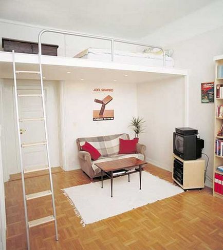 Hogyan felszerelni egy kis szobában tervezési ötletek, bútorok, enteriőrök fotók