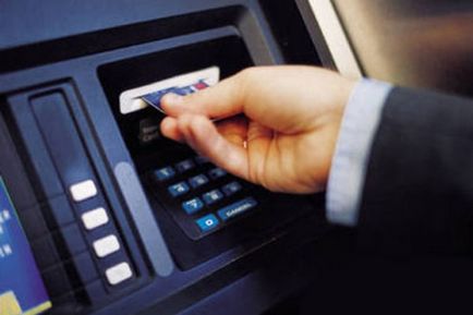 Hogyan lehet fizetni a hitel ATM-en keresztül
