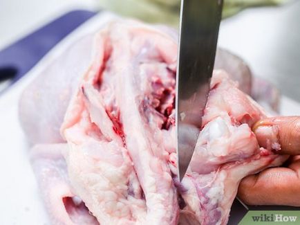 Hogyan külön a húst a csontok baromfi (pulyka vagy csirke)