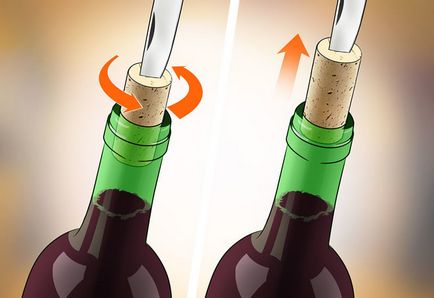 Hogyan kell megnyitni a bor nélkül egy dugóhúzót jellegű 8 Ways