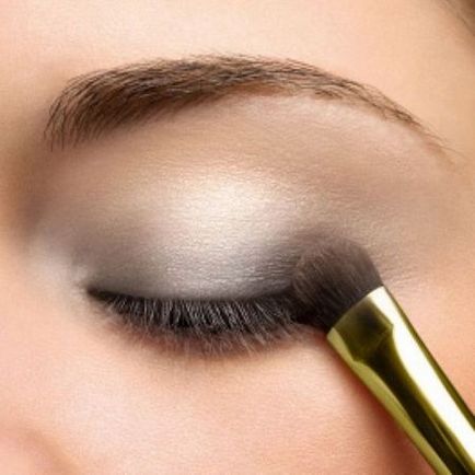 Hogyan kell alkalmazni a make-up, barna szem fotó ötletek