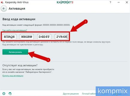 Hogyan lehet bővíteni a Kaspersky szabad lépésről lépésre