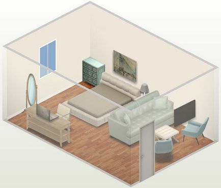 Hogyan kell elhelyezni a kanapé a szobában, luxus és kényelem
