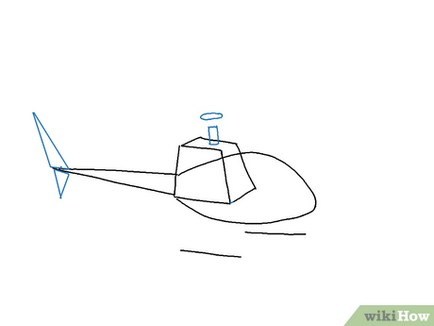 Hogyan rajzoljunk egy helikopter