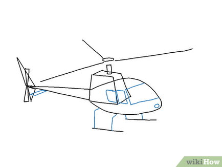 Hogyan rajzoljunk egy helikopter