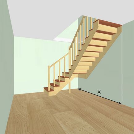 Hogyan lehet eltávolítani a nagyon méretei lépcsőház telepítés