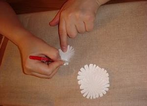 Hogyan lehet a papír daisy