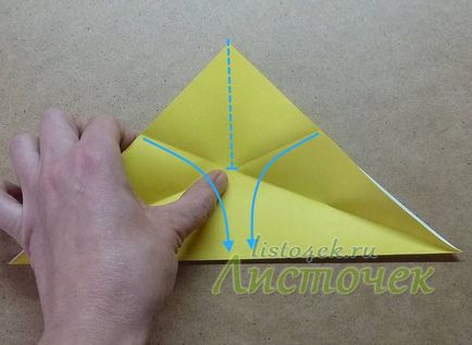 Hogyan készítsünk egy harang papírból, papírra