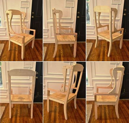 Hogyan készítsünk egy szék keze tele otthon útmutató, fotók