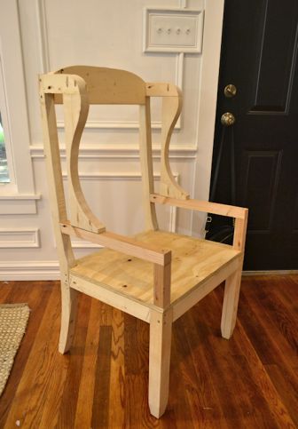 Hogyan készítsünk egy szék keze tele otthon útmutató, fotók