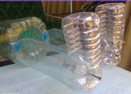 Hogyan készítsünk egy nyulat a műanyag palack
