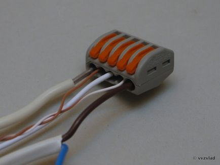 Hogyan kell csatlakoztatni a vezetékek nincsenek csavaró őket DIY