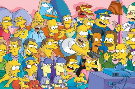 Hogyan hozzunk létre egy sor „The Simpsons” - jelentés
