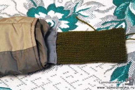 Hogyan, hogy meghosszabbítsák az ujjak gyermek kabátok segítségével kötött mandzsettával - samoshveyka - helyszínen szurkolók