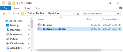 Hogyan lehet csökkenteni a méretét a Microsoft Office dokumentum kép, amely