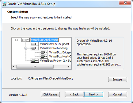 Hogyan kell telepíteni a VirtualBox virtuális gép