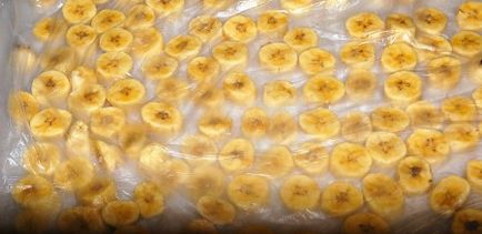 Hogyan befagyasztására banán - a recept egy fotó