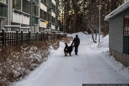 Hogyan él egy öt emeletes épület a finn