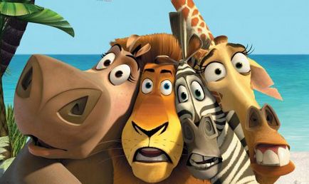 Mi a neve a zebra „Madagaszkár”, a másik főszereplője a rajzfilm