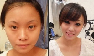 Kínai nő smink nélkül
