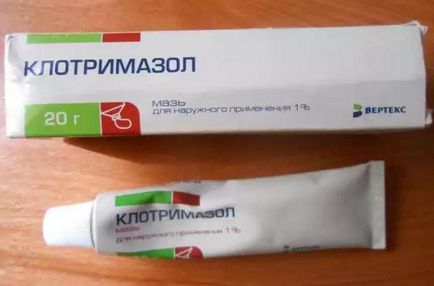 Klotrimazol (kenőcs) a, amely segít szerkezete és értékelés